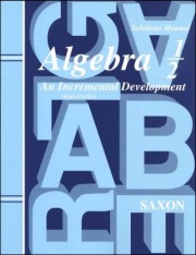 Saxon Algebra 1/2 3ED Solution Manual